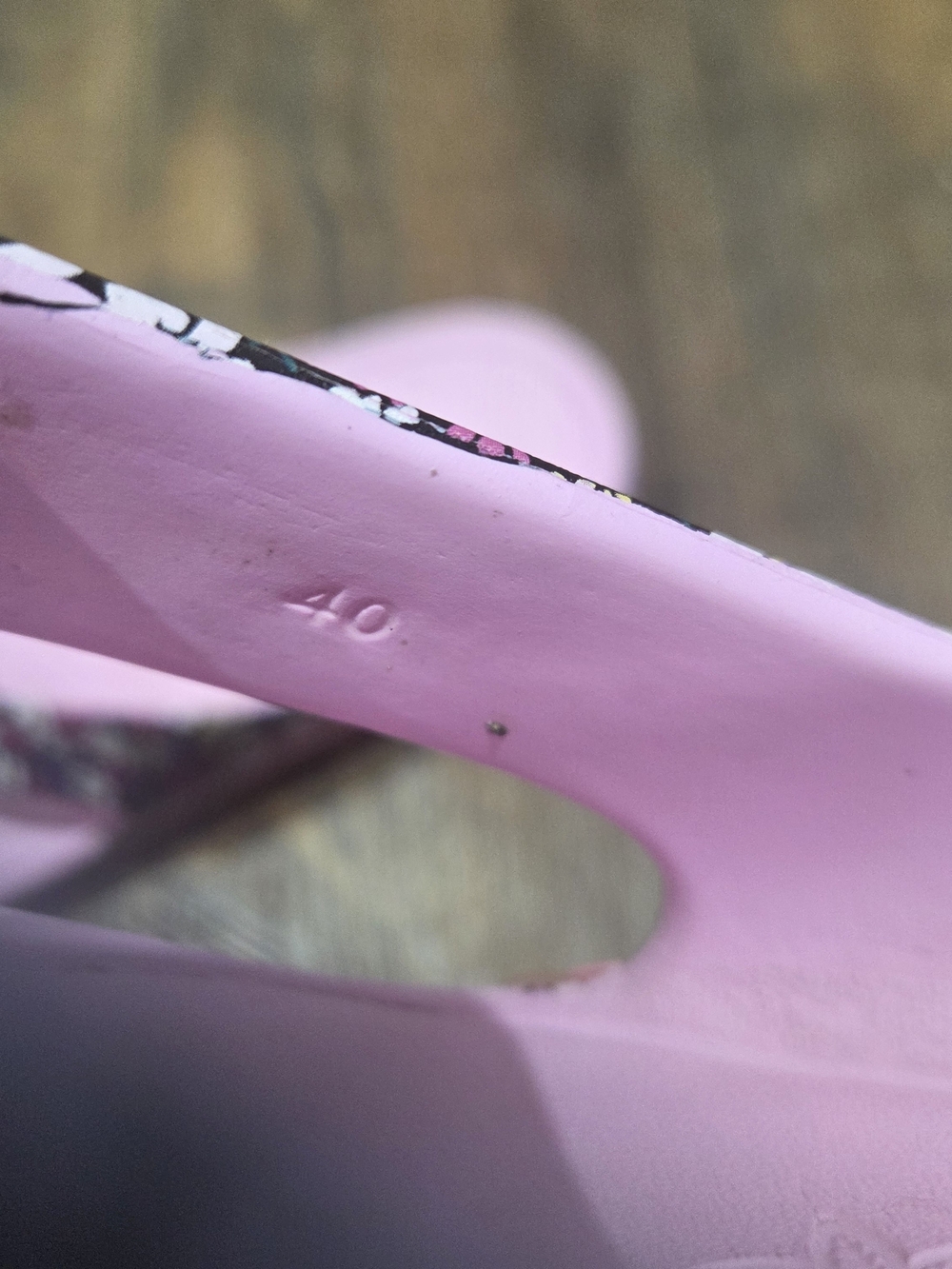 Alegria Pink Floral Thong Sandals - Picture 10 of 11